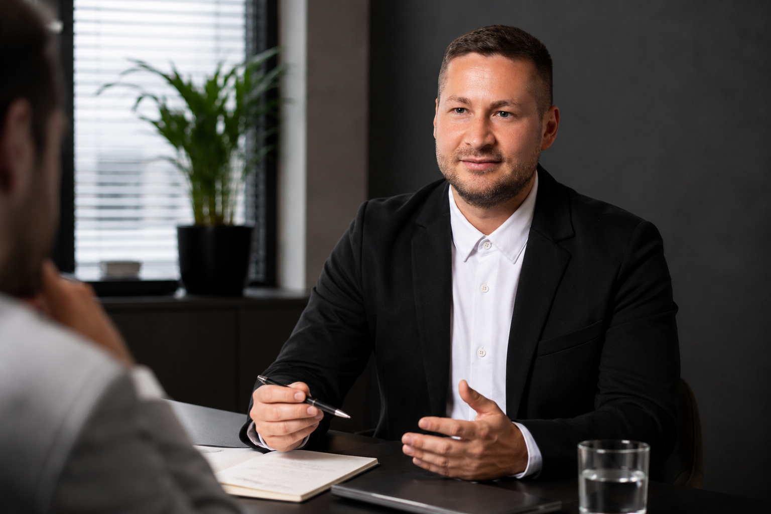 Gökhan Isal im Büro